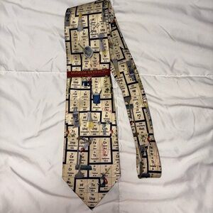 Artifact Museum Silk Tie Chemist Chemistry Teacher Periodic Table Element School